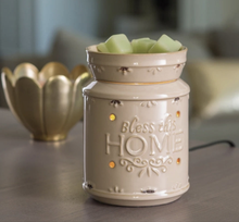 Load image into Gallery viewer, Cream Bless This Home Illumination Warmer