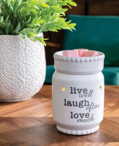 Live Laugh Love Illumination Warmer