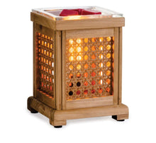 Load image into Gallery viewer, Wood &amp; Cane Vintage Bulb Illumination Warmer