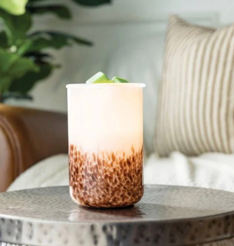 Tiger Shell Glass Illumination Warmer