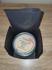 Rose Quartz  Crystal Soy Candle - Sandalwood & Cedarwood