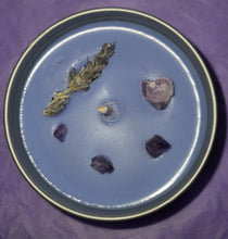 Load image into Gallery viewer, Amethyst Crystal Soy Candle - Lavender