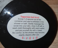 Load image into Gallery viewer, Peppermint Sea Salt Scrub - 250gms