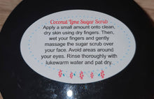 Load image into Gallery viewer, Coconut Lime Sugar Scrub - 200 grams