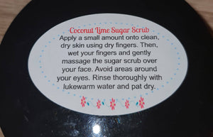 Coconut Lime Sugar Scrub - 200 grams