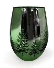 Load image into Gallery viewer, Renee Jar – Christmas Trees Green Soy Candle