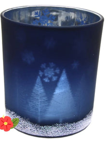Dancing Deer Christmas Glassware - Soy Candle