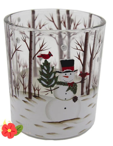 Winter Wonderland Christmas Glassware - Soy Candle