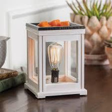 Load image into Gallery viewer, Weathered White Edison Bulb Illumination Warmer