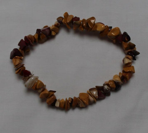 Mookaite Jasper Chip Bracelet