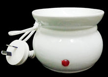 Load image into Gallery viewer, Electric Ceramic Oil Burner in White - Large Aromatherapy Wax Melt Warmer