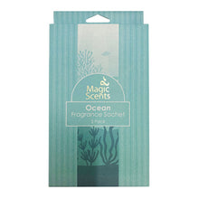 Load image into Gallery viewer, Magic Scents Ocean Fragrance Sachet - 3 Pack