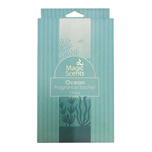Magic Scents Ocean Fragrance Sachet - 3 Pack