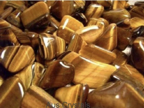 Tiger Eye Tumbled Stones