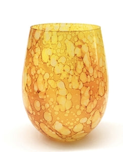Renee Jar - Splash Yellow Design Soy Candle Gift Boxed