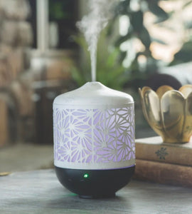 Champagne Palmette Ultrasonic Aroma Diffuser