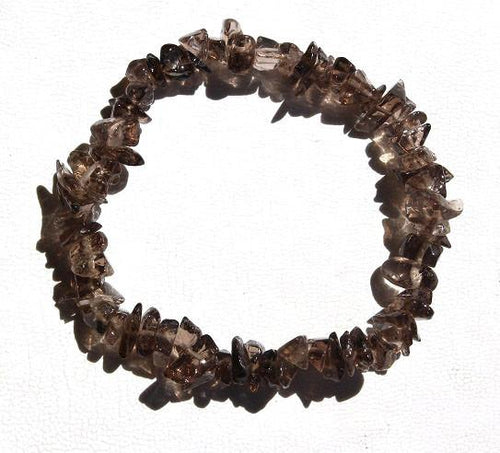 Smokey Quartz Chip Bracelet