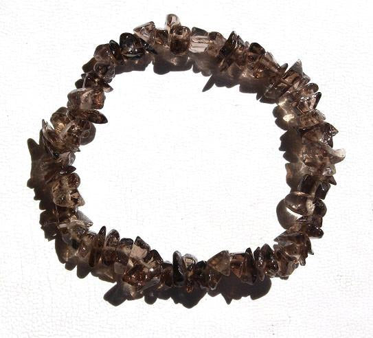 Smokey Quartz Chip Bracelet
