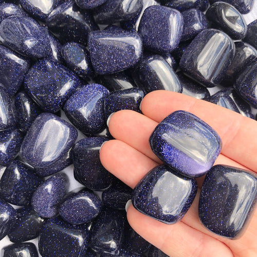 Blue Sandstone Tumbled Stones