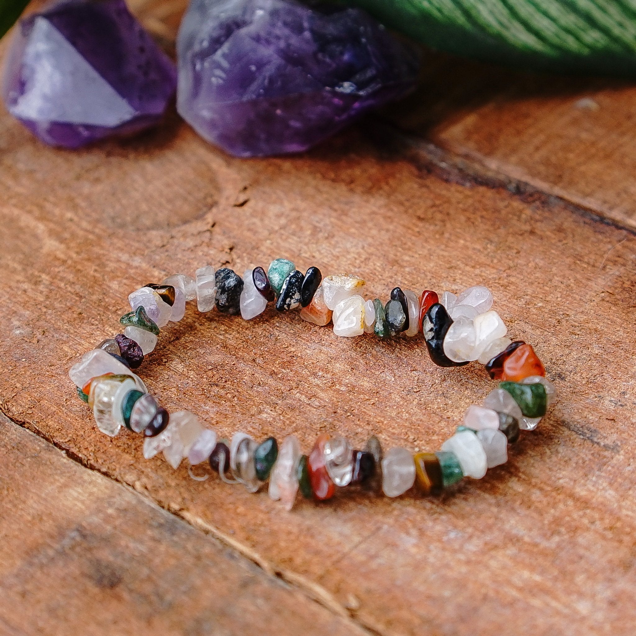 Crystal chip bracelet online