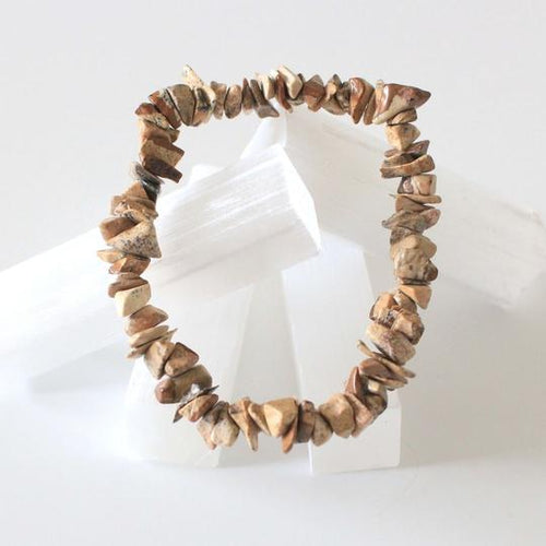 Picture Jasper Chip Bracelet